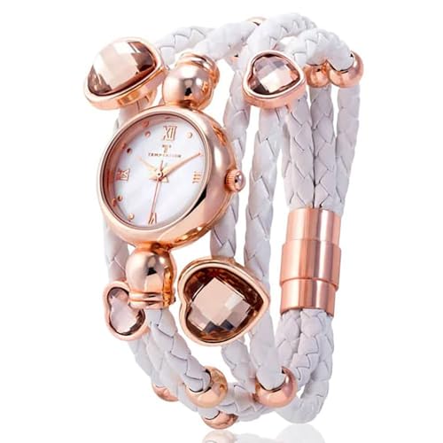 Temptation Women's Analog-Digital Automatic Uhr mit Armband S7222088 von T TEMPTATION