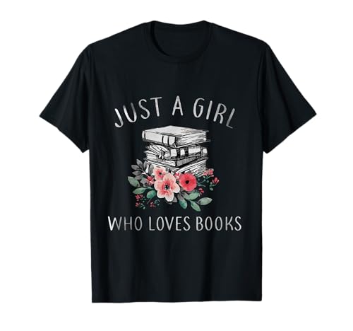 Ein Mädchen, das Bücher liebt T-Shirt von T and TREND DESIGNS