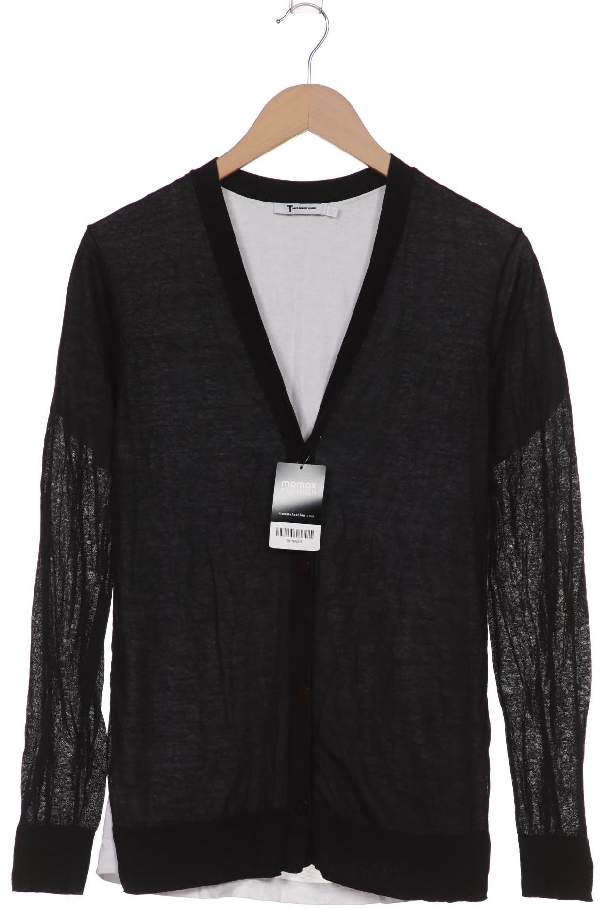 T by ALEXANDER WANG Damen Strickjacke, schwarz von T by ALEXANDER WANG