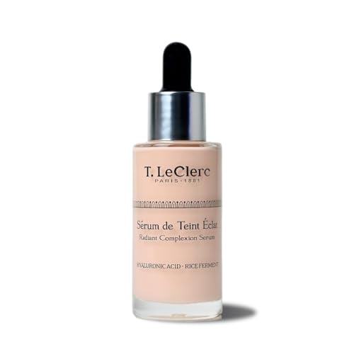 T. LeClerc – Skin Tint Serum Foundation 30 ml – 04 Nude – Getöntes Serum fürs Gesicht mit Second Skin Effect & Hyaluronsäure, Leichtes Make-up für strahlenden Teint von T. LeClerc PARIS 1881