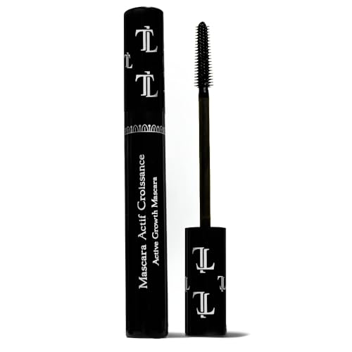 T.LeClerc Mascara, schwarz, aktives Wachstum – stimuliert das Wachstum der Wimpern und erhöht das Volumen – beugt Haarausfall vor – Volumen-Mascara mit langer & präziser Bürste – Vegan – 95 von T. LeClerc PARIS 1881