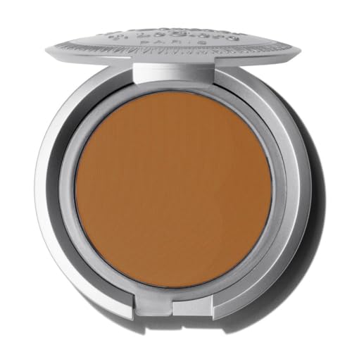 T.LeClerc Foundation Compact Puder – 06 Cappuccino, 8 g – langer Halt – 2-in-1-Formel – einheitlich und mattiert den Teint – natürliches Finish – Vegan – 98 % Inhaltsstoffe natürlichen Ursprungs von T. LeClerc PARIS 1881