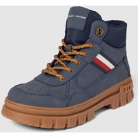 T.Hilfiger Kids Shoes Boots mit Schnürverschluss Modell 'MICHIGAN' in Marine, Größe 36 von T.Hilfiger Kids Shoes