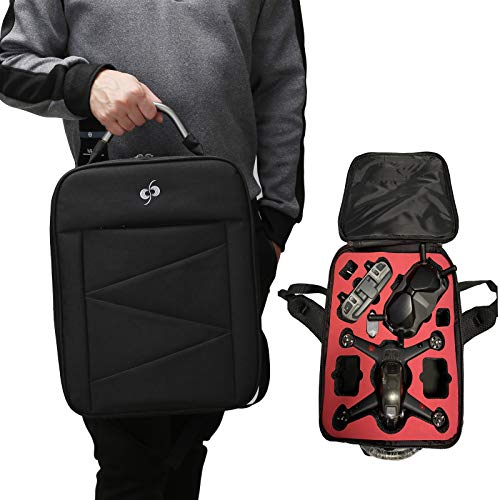 Drohne Rucksack für DJI FPV Combo Drone und Zubehör, Tragbare Schultertasche Tasche Handtasche, Tragetasche Rucksack Handtasche Tasche für DJI FPV Combo Drone von T-