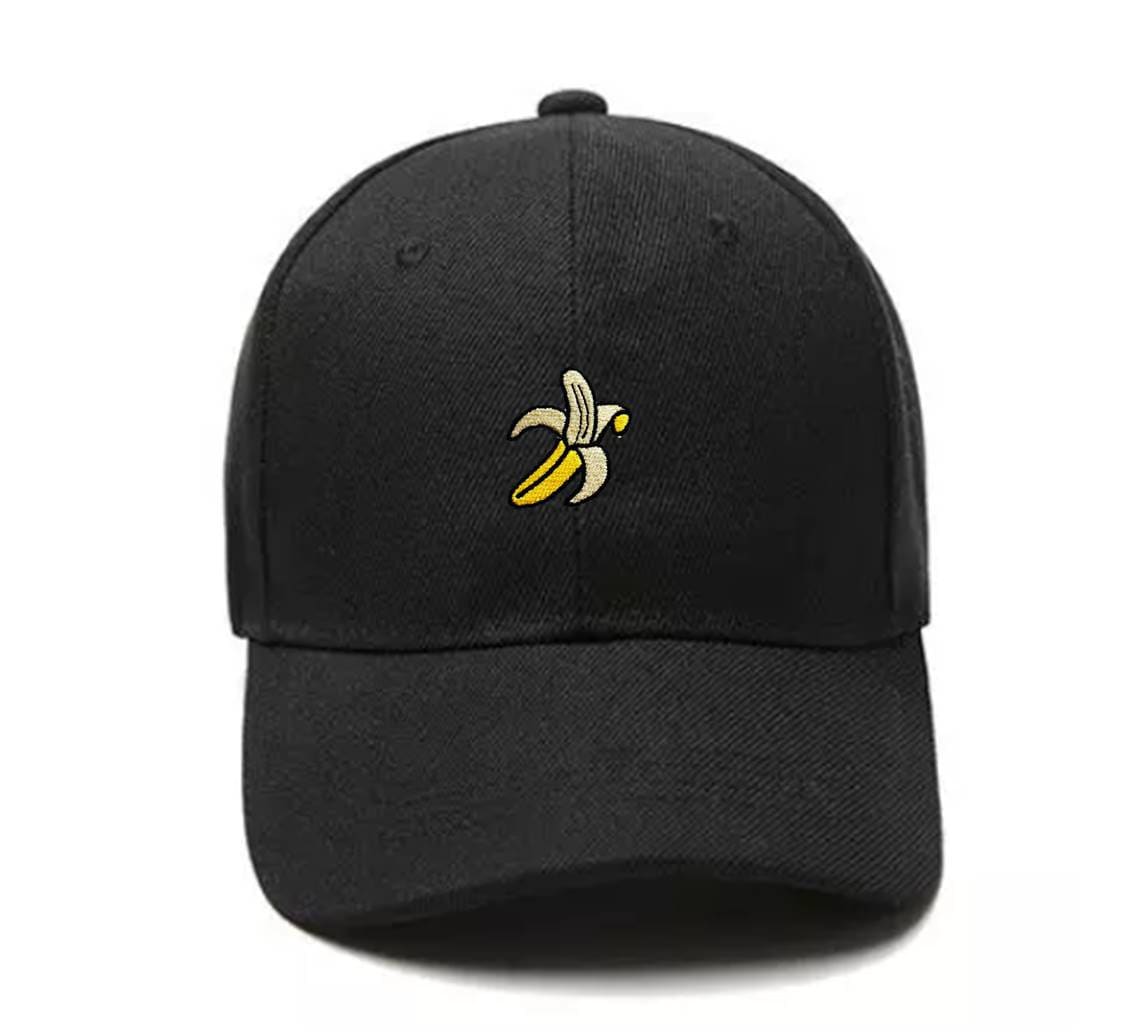 T92 Exclusive Embroidery Banana Unstrukturierte Strapback Baseball Dad Hat Männer Frauen Bestickte Cap von T92made