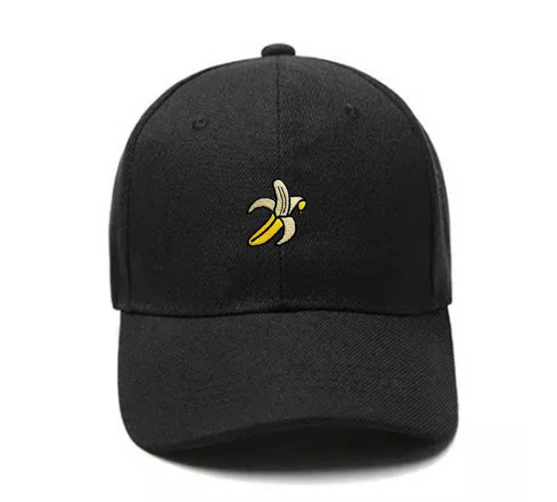 T92 Exclusive Embroidery Banana Unstrukturierte Strapback Baseball Dad Hat Männer Frauen Bestickte Cap von T92made