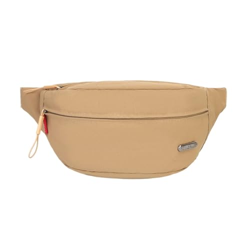 Damen Gürteltasche, Mehrweg-Brusttasche, Umhängetasche for Outdoor-Sportarten, Straße, lässig, langlebig, Schultergurt(Khaki) von TABAGFKFNV