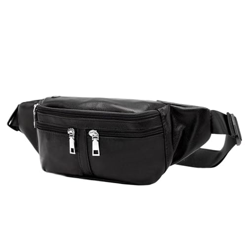 Herren Business Taille Tasche Multifunktionale Männlichen Outdoor Crossbody Sporting Outdoor Reisetasche(Black) von TABAGFKFNV