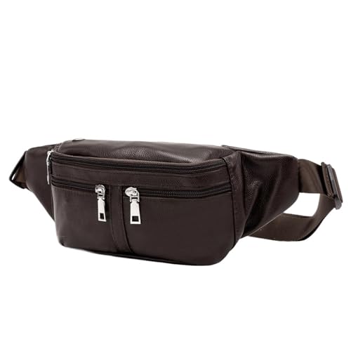 Herren Business Taille Tasche Multifunktionale Männlichen Outdoor Crossbody Sporting Outdoor Reisetasche(Coffee) von TABAGFKFNV