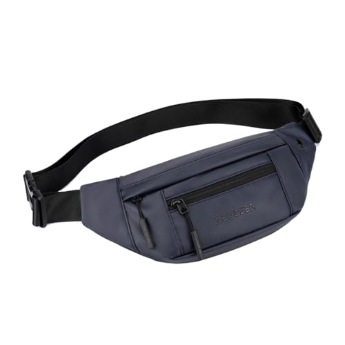 Hüfttasche Damen Herren Tasche Mode Lässig Brust Sport Reisetasche Hüfttasche Bauchtaschen Etui(Blue) von TABAGFKFNV