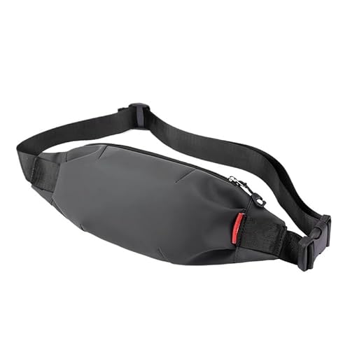 Hüfttasche Reise Herren Crossbody Männlich Gürtel Mode Brusttaschen(Gray) von TABAGFKFNV