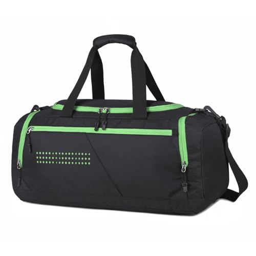 Mode Täglich Männer Gym Tragbare Sport Multifunktions Rucksäcke Tragbare Reise Umhängetaschen(Green) von TABAGFKFNV