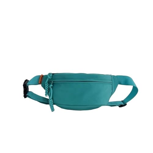 Neue Brust Herren kleine Umhängetasche Schulter Herren Rucksack Jungen Crossbody Sport Trendige Hüfttasche(Blue) von TABAGFKFNV