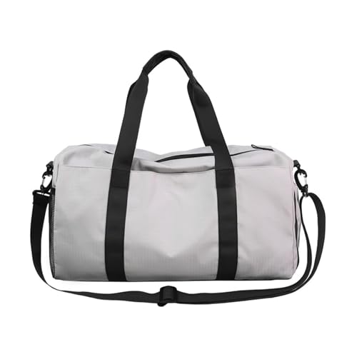Reisetaschen Herren Damen Sport Personalisierte Gym Wochenendgeschenke Schultertaschen Gedruckte Muster(Gray) von TABAGFKFNV