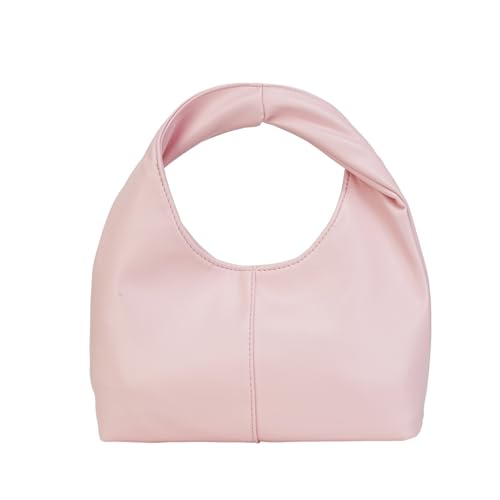 TABAGFKFNV Damen Messenger Bag mit mehreren Fächern, praktische Designer-Umhängetasche aus Leder, Schultertasche(Pink) von TABAGFKFNV