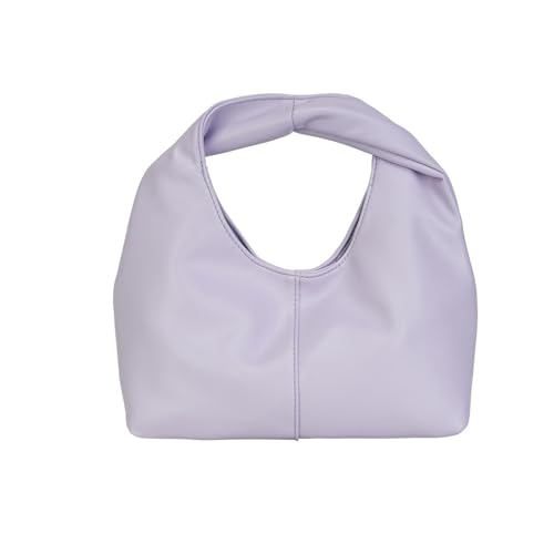 TABAGFKFNV Damen Messenger Bag mit mehreren Fächern, praktische Designer-Umhängetasche aus Leder, Schultertasche(Purple) von TABAGFKFNV
