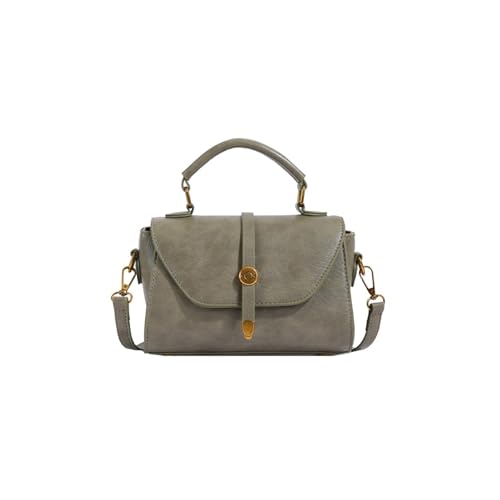 TABAGFKFNV Designer Messenger Bag for Damen Leder Crossbody Schulter Handtasche mit Vintage(Army green) von TABAGFKFNV