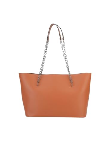 TABAGFKFNV Mode Leder Einkaufstasche Frauen Trend Damen einfache große Kapazität Schultertasche Handtasche(Yellow) von TABAGFKFNV