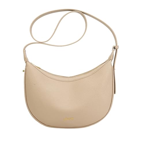 TABAGFKFNV Modische Umhängetasche im Crescent-Stil mit Nischendesign for die Achselpartie mit einer Schulter(Khaki) von TABAGFKFNV