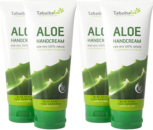 Tabaibaloe Aloe Vera Handcreme 100 ml Pack 4 Einheiten von TABAIBA