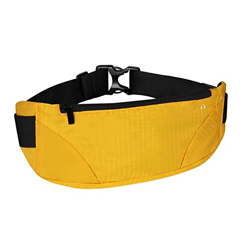 TABKER Umhängetasche Herren Men's Running Bag Waist Bag Hip Belt Sports Lightweight Waterproof Breathable Mobile Bag (Color : E) von TABKER