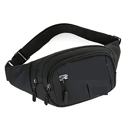 TABKER Umhängetasche Herren Waterproof Men's Waist Bag Chest Bag Outdoor Sports Cross Bag Leisure Travel Men's Belt Bag Hip Waist Bag (Color : B) von TABKER