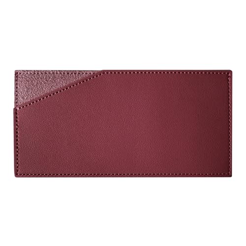 TABSIRAH Geldscheinklammer Geldbörse Sport Geldklammer Geldklammer Kartenetui Slim Minimalist Kartenhalter Tragbare Fronttasche Brieftasche für EC-Karten, Kreditkarte und Reisen, rot, Refer to von TABSIRAH