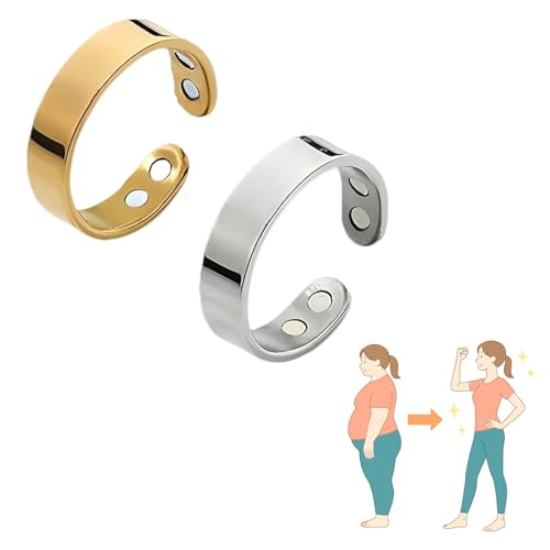 TACBSP Calmi Ring Magtherapie Lymphdrainage Lymphknoten Akupunkturtherapie für Frauen Männer - Akupressur Wellnessring für Schlaf, Stressabbau, Durchblutung & Natürliche Schmerzlinderung, Metall, Kein TACBSP Calmi Ring Magtherapie Lymphdrainage Lymphknoten Akupunkturtherapie für Frauen Männer - Akupressur Wellnessring für Schlaf, Stressabbau, Durchblutung & Natürliche Schmerzlinderung, Metall, Kein von TACBSP