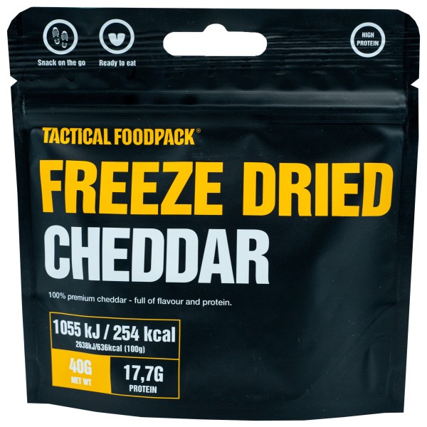 TACTICAL FOODPACK - Freeze-Dried Cheddar Snacks Gr 40 g von TACTICAL FOODPACK