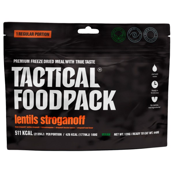 TACTICAL FOODPACK - Lentils Stroganoff Gr 120 g von TACTICAL FOODPACK