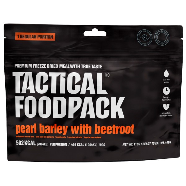 TACTICAL FOODPACK - Pearl Barley With Beetroot Gr 110 g von TACTICAL FOODPACK