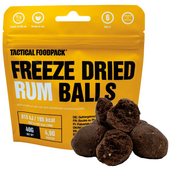 TACTICAL FOODPACK - Rum Balls Gr 40 g von TACTICAL FOODPACK