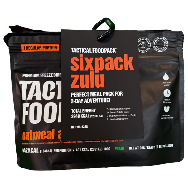 TACTICAL FOODPACK - Sixpack Zulu Gr 635 g von TACTICAL FOODPACK