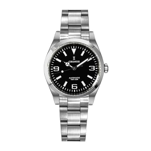 TACTICAL FROG Cronos 36 MM PT5000 Automatik Herrenuhr Saphirglas 100 M von TACTICAL FROG