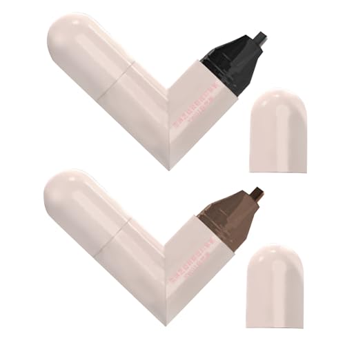 2Pcs Foldable Eyeliner Stamp, Waterproof Winged Eyeliner Stamps, Easy Smudge-Proof Eye Liner Stamp with 2 Ended for Beginners 2Pcs Foldable Eyeliner Stamp, Waterproof Winged Eyeliner Stamps, Easy Smudge-Proof Eye Liner Stamp with 2 Ended for Beginners von TADAYIM
