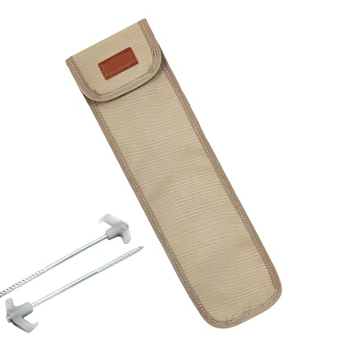 TADAYIM Hering Beutel - Camping Heringe Organizer Tasche - Robuste 900D Oxford Stoff wasserdichte Tasche Zum Verstauen Und Transportieren Von Picknick Zeltheringen Wanderreisen von TADAYIM