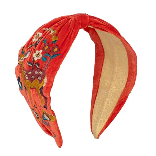 TADESSI Damen Haarreif | Fawn in a Meadow | Gesticktes Muster | Haarband | Stirnband | Haarschmuck | Inkl. Geschenkverpackung TADESSI Damen Haarreif | Fawn in a Meadow | Gesticktes Muster | Haarband | Stirnband | Haarschmuck | Inkl. Geschenkverpackung von TADESSI