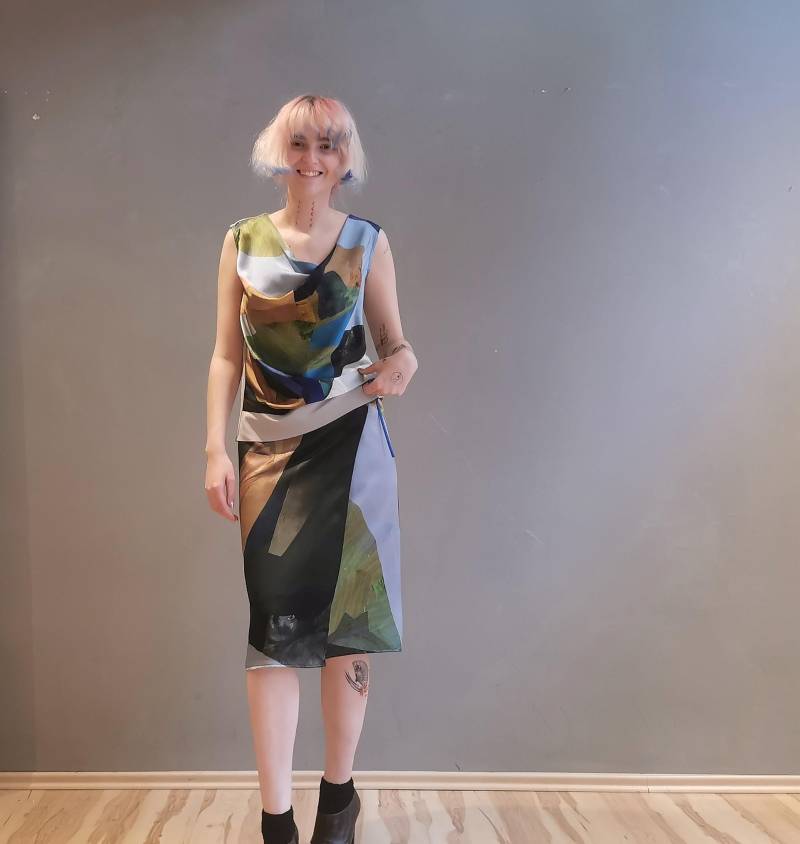 Diggi - Seidendruck- Einzelstück von TAFwomanDE