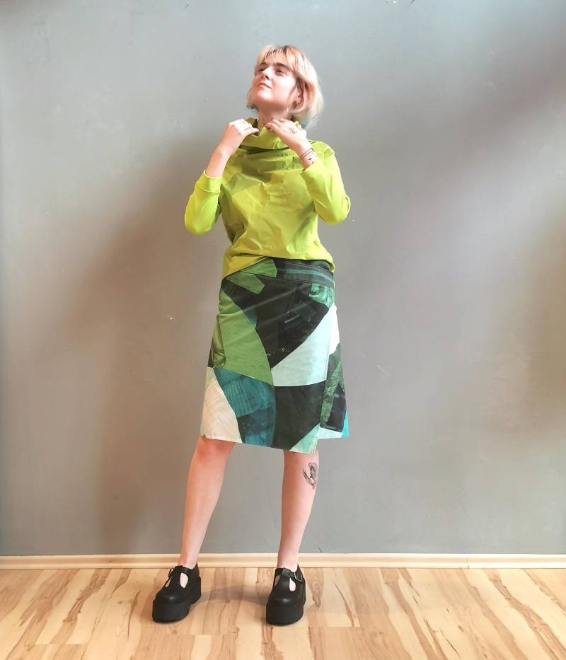 Rockkultur - Wickel-Wende-Rock Diggi Grün Rockkultur - Wickel-Wende-Rock Diggi Grün von TAFwomanDE