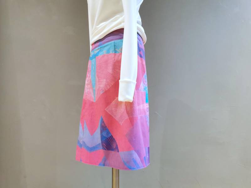 Rockkultur - Wickel-Wende-Rock Diggi Rosa-Türkis Rockkultur - Wickel-Wende-Rock Diggi Rosa-Türkis von TAFwomanDE