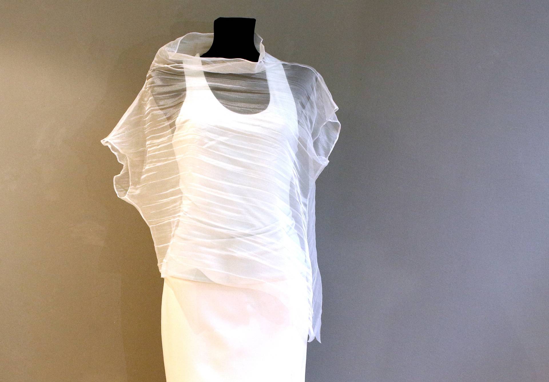 Somi - Transparentes Shirt Mit Schal von TAFwomanDE