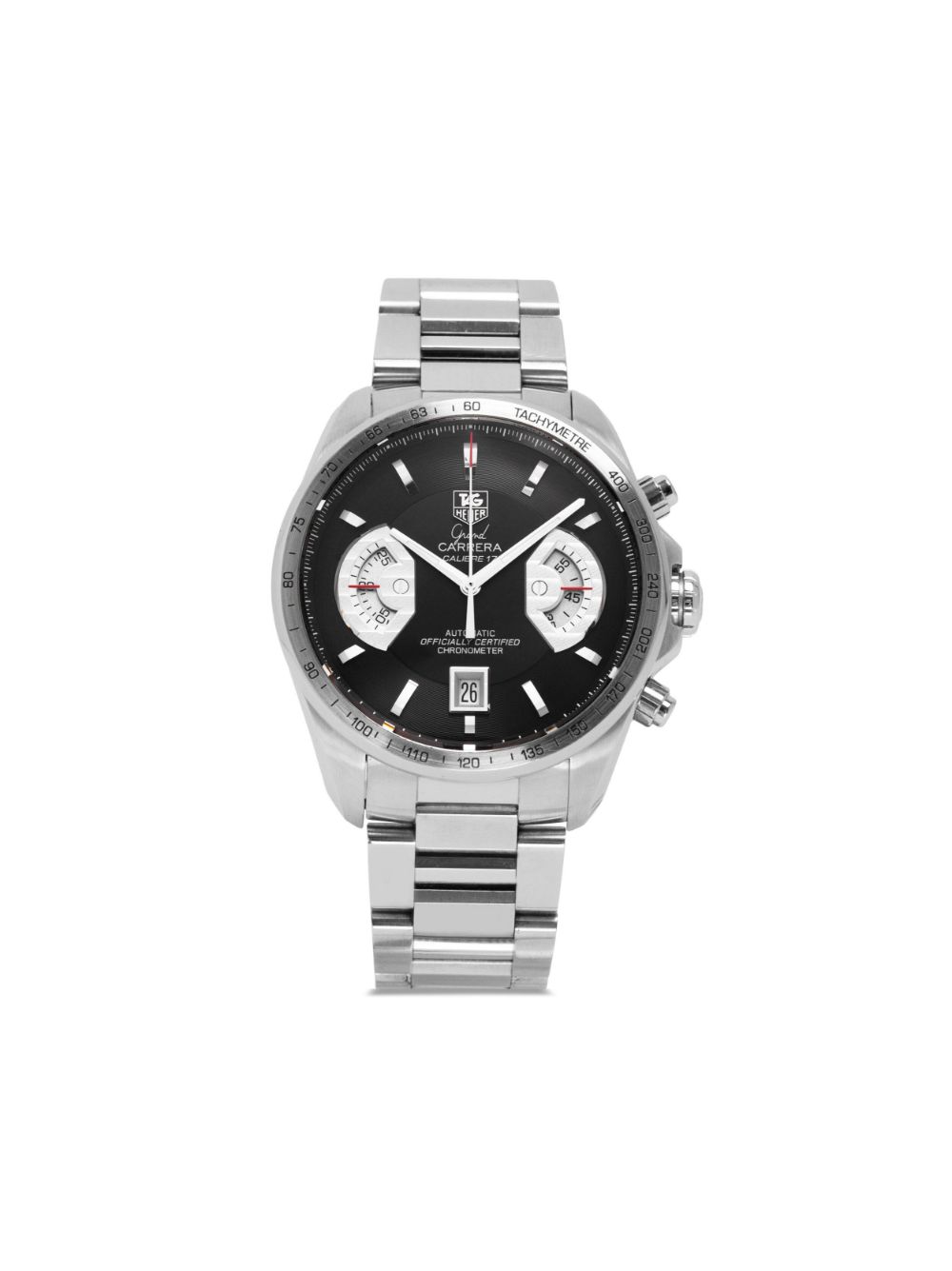 TAG Heuer 2008 pre-owned Grand Carrera 43mm - Schwarz von TAG Heuer