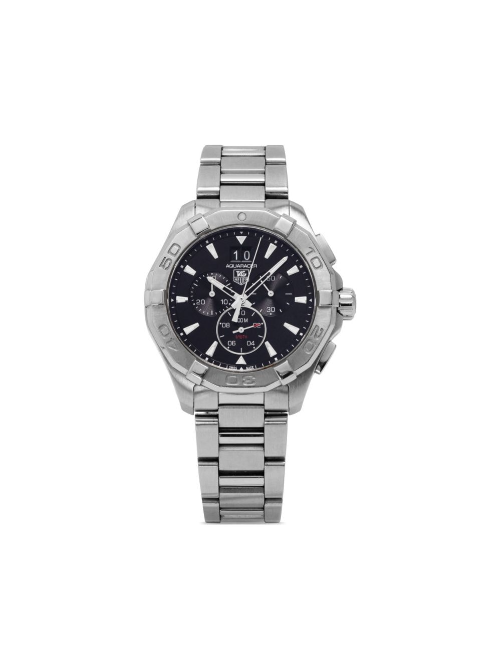 TAG Heuer 2017 pre-owned Aquaracer 43mm - Schwarz von TAG Heuer