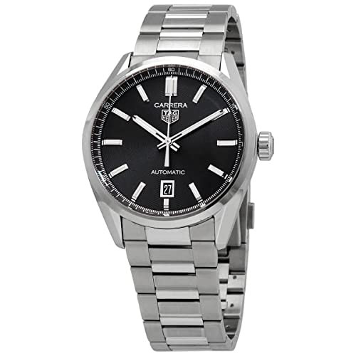 TAG Heuer orologio Carrera Calibre 5 39mm nero automatico acciaio WBN2110.BA0639 von TAG Heuer