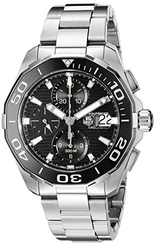 Tag Heuer Aquaracer Herren-Armbanduhr Armband Edelstahl + Gehäuse Saphirglas Automatik CAY211A.BA0927 von TAG Heuer