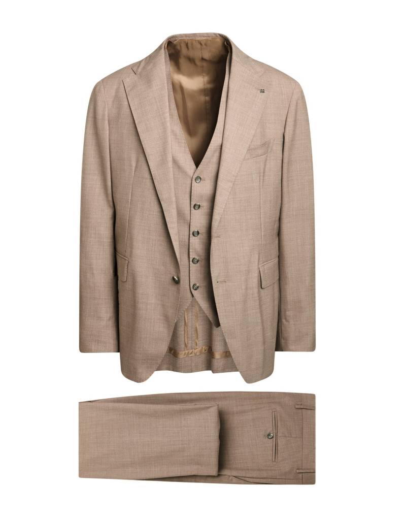 TAGLIATORE Anzug Herren Hellbraun von TAGLIATORE