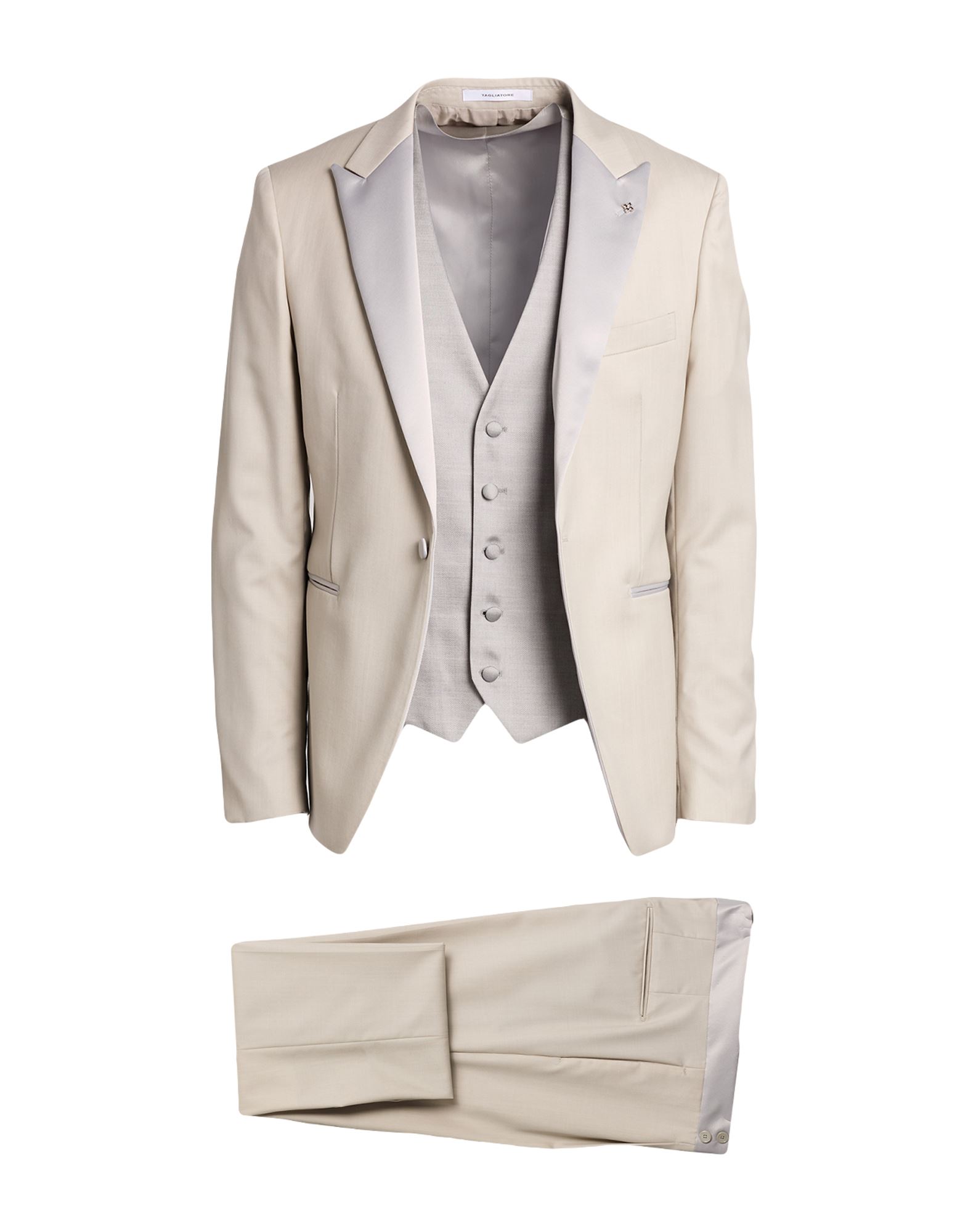 TAGLIATORE Anzug Herren Hellgrau von TAGLIATORE