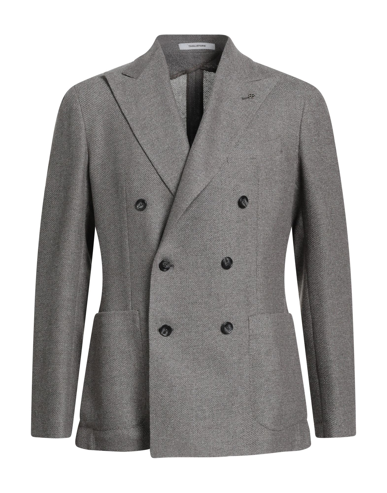 TAGLIATORE Blazer Herren Maulwurfsgrau von TAGLIATORE