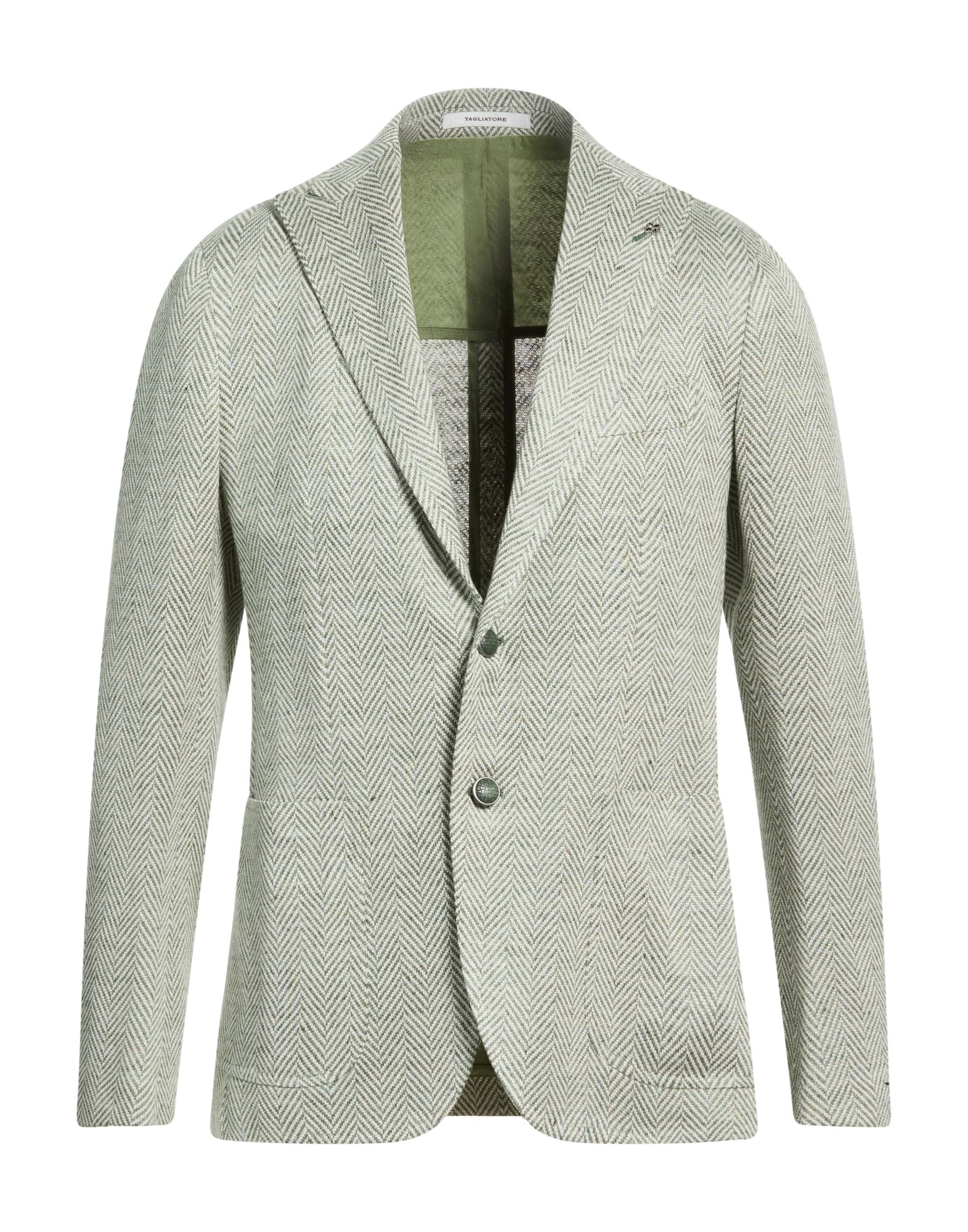 TAGLIATORE Blazer Herren Salbeigrün von TAGLIATORE