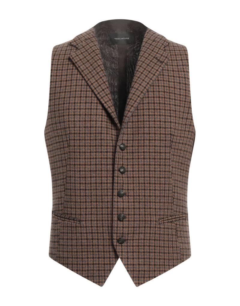 TAGLIATORE Couture-weste Herren Braun von TAGLIATORE
